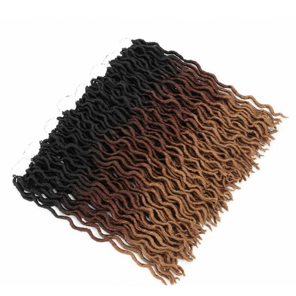 Ombre Curly Crochet Hair Synthetic Braiding Hair Extensions Ombre Curly Crochet Hair Synthetic Braiding Hair Extensions